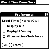 Preferences Form